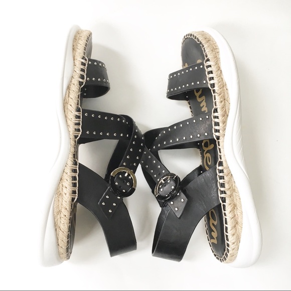 Sam Edelman ‘Janette’ Leather Stud Sandal | 8.5M - Picture 13 of 16